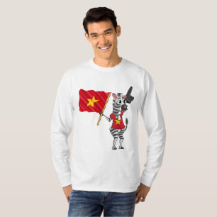 T-shirts Um Zebra Vietnamita