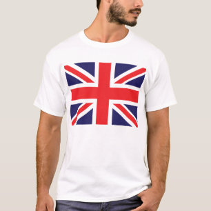 T-shirts Uma bandeira do Union Jack.