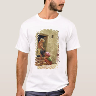 T-shirts Uma bebida na maneira, 1876 (w/c no papel)
