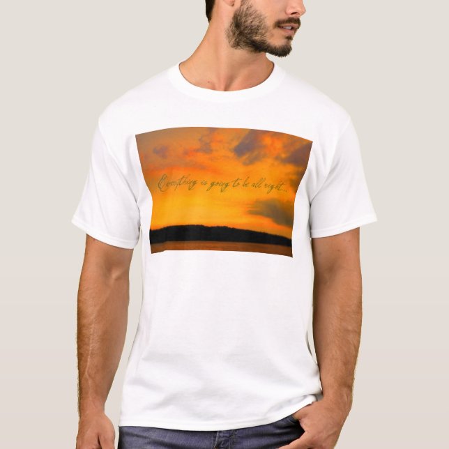 T-shirts Uma bela maneira de encorajar e tranquilizar (Frente)