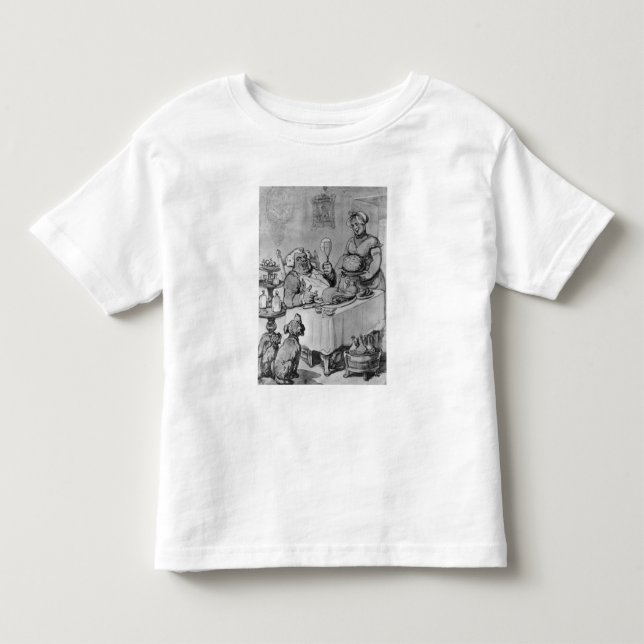 T-shirts Uma boa refeição, (Frente)