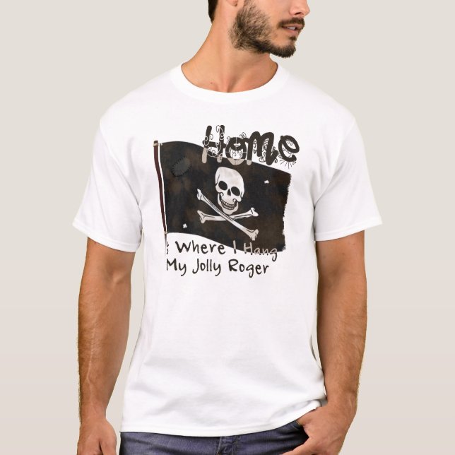 T-shirts Uma casa de Pirate´s (Frente)