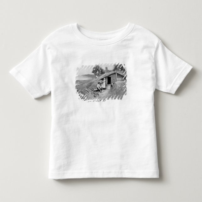 T-shirts Uma Caverna-Moradia de Pensilvânia (Frente)