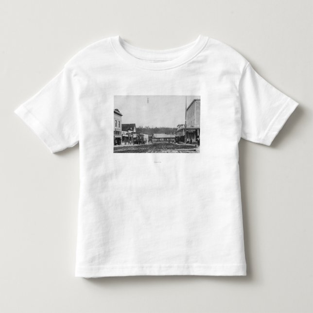 T-shirts Uma cena da rua # 1 (Frente)