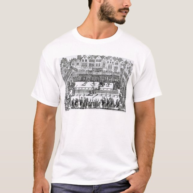 T-shirts Uma cena Jousting (Frente)