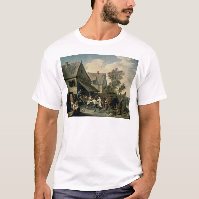 T-shirts Uma dança de país (Frente)