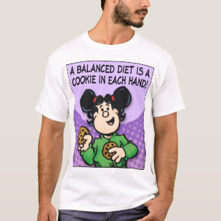 T-shirts Uma dieta equilibrada