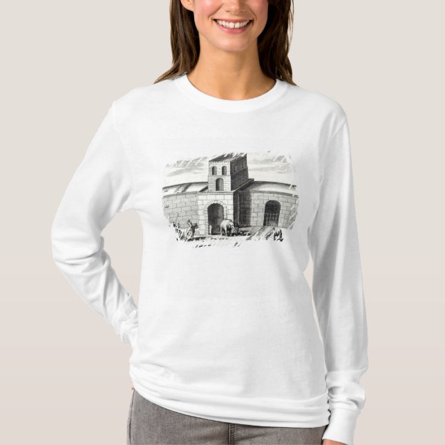 T-shirts Uma entrada no Grande Muralha (Frente)