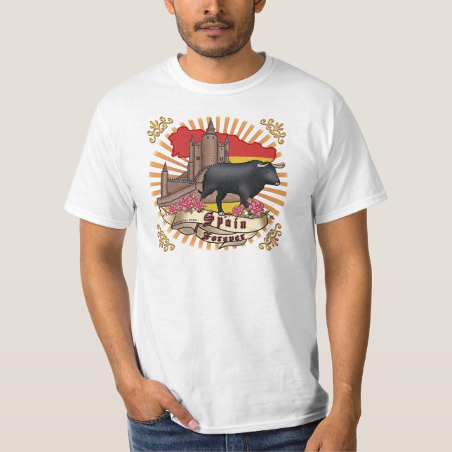 T-shirts Uma Espanha para sempre (Frente)
