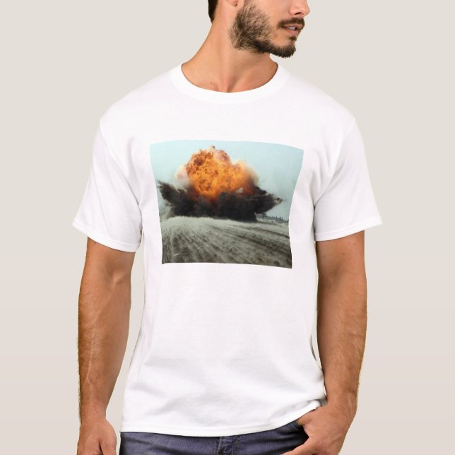 T-shirts Uma explosão explode (Frente)
