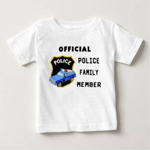T-shirts Uma família oficial da polícia