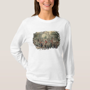 T-shirts Uma festa em um jardim botânico, 1775