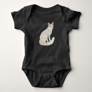 T-shirts Uma Moda De Tema Animal Da Raposa Árctica