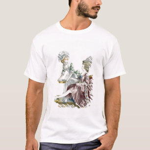 T-shirts Uma mulher elegante que lava seus pés, chapeia 32