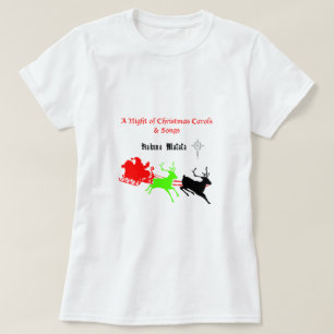 T-shirts Uma noite de canções de Natal e canções Hakunamata