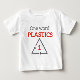 T-shirts Uma palavra: Plásticos