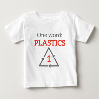 T-shirts Uma palavra: Plásticos