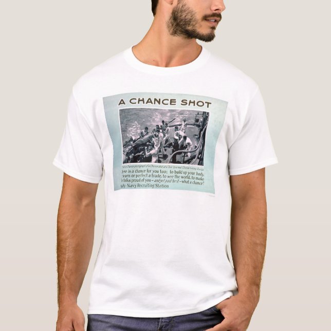 T-shirts Uma possibilidade disparada (US02308) (Frente)