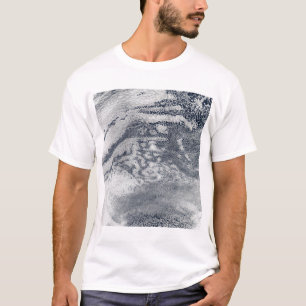 T-shirts Uma rede das nuvens sobre o Oceano Pacífico