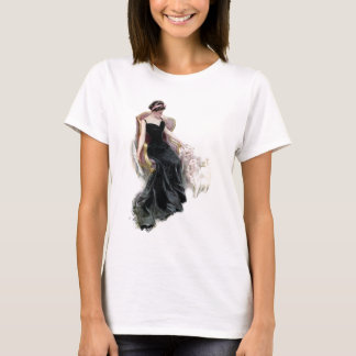 T-shirts Uma Senhora e Seus Gatos