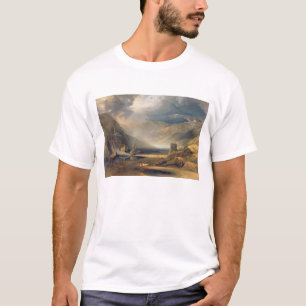 T-shirts Uma tempestade que passa fora na costa de