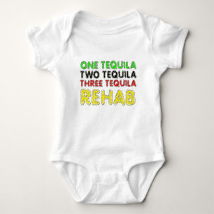 T-shirts Uma Tequila, Duas Tequila, Três Tequila, Rehab