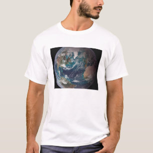 T-shirts Uma visão de cheio da Terra mostrando dados globai