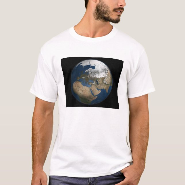 T-shirts Uma visão global sobre a Europa e a Escandinávia (Frente)