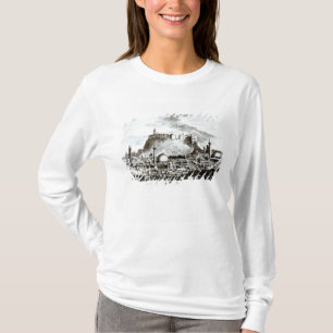 T-shirts Uma vista da cidade e do castelo de Aleppo, Syria