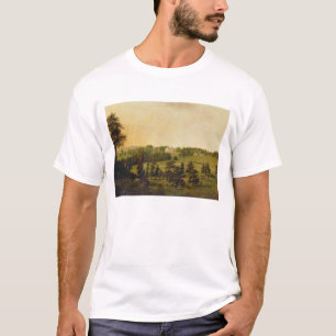T-shirts Uma vista do parque de Tapeley, Instow, Devon