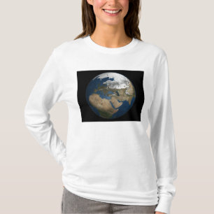T-shirts Uma vista global sobre Europa e Escandinávia