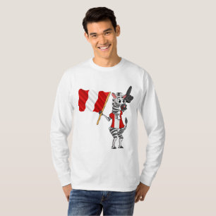 T-shirts Uma Zebra Peruana