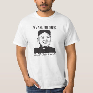 T-shirts Un de Kim Jong - nós somos o 100%