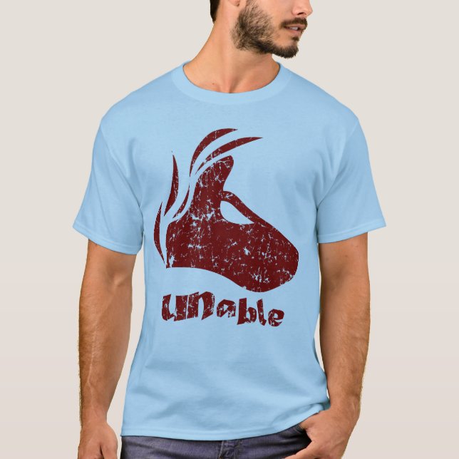 T-shirts UnableDogStressed (Frente)