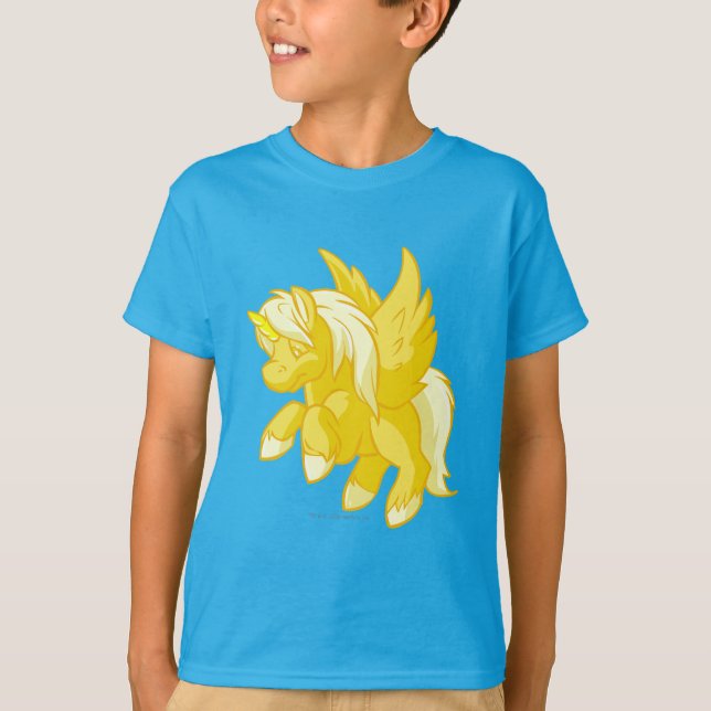 T-shirts Uni Dourado (Frente)