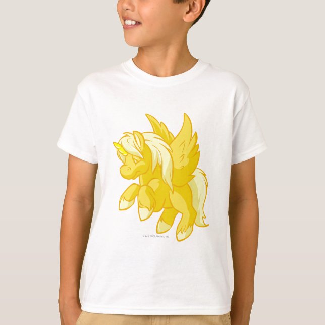 T-shirts Uni Dourado (Frente)