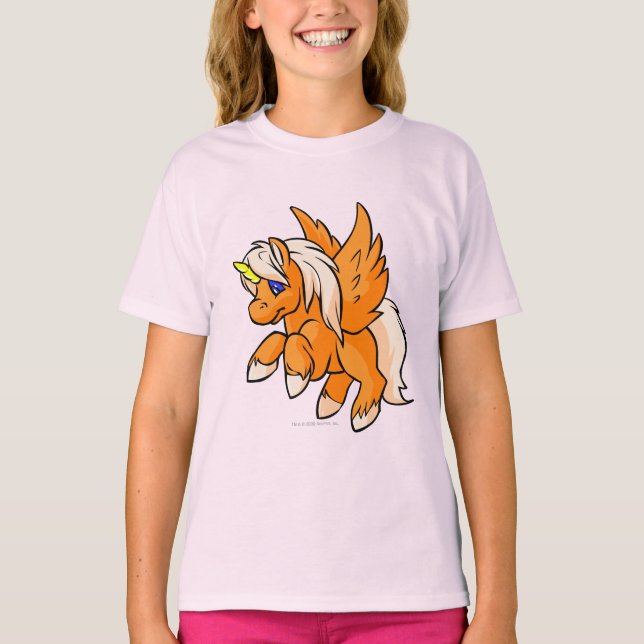 T-shirts Uni Orange (Frente)