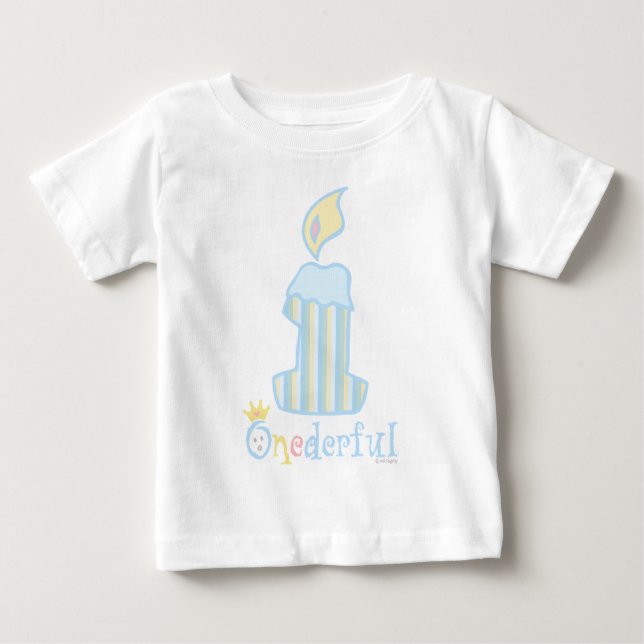 T-shirts ÚNICA Vela Azul (Frente)