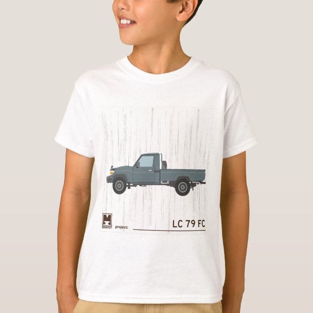 T-shirts Único táxi FJ79 (Frente)