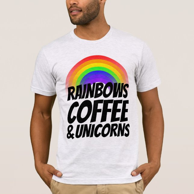 T-Shirts UNICORN DE CAFÉ (Frente)