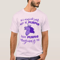 Unicórnio roxo