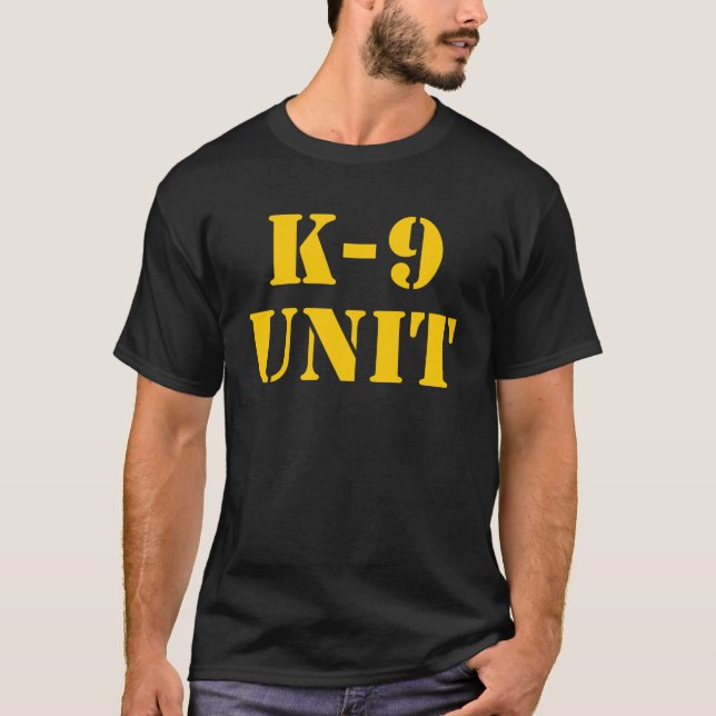 T-shirts Unidade K-9 (Frente)