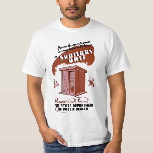 T-shirts Unidade Sanitária (Frente)