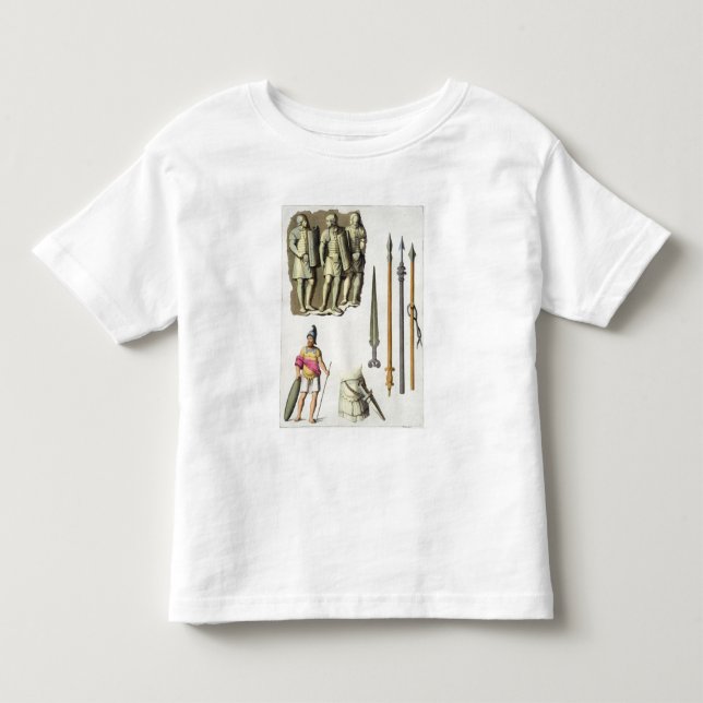 T-shirts Uniforme e armas dos legionaries romanos, 'do Le (Frente)