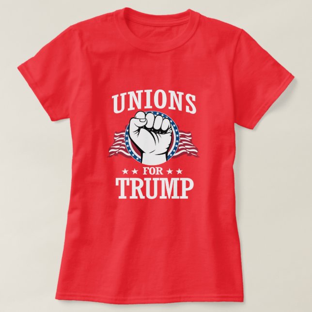T-SHIRTS UNIÕES DE TRUMP (Frente do Design)