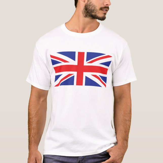 T-shirts Union Jack UK Flag (Frente)