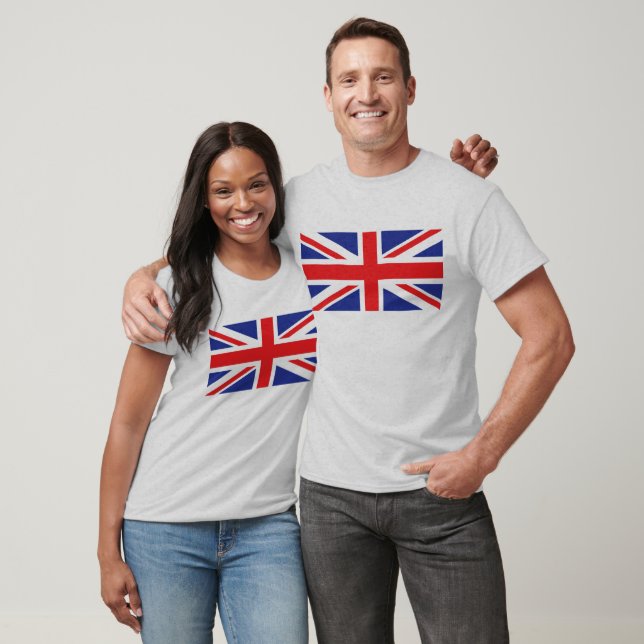T-shirts Union Jack UK Flag (Unissex)