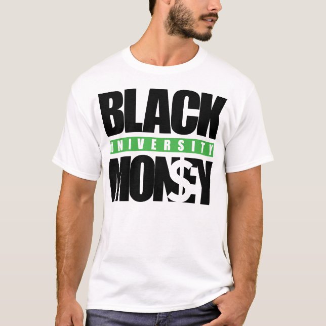 T-shirts Universidade de Black Money (Frente)