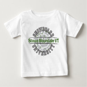 T-shirts Universidade de Snowboard - Stowe Mountain VT