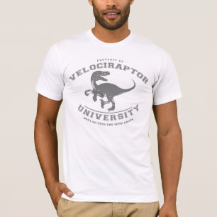 T-shirts Universidade do Velociraptor